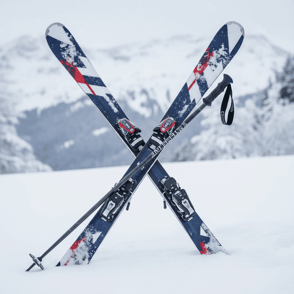 Professional skiing equipment